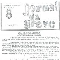 A Faculdade de Direito de Lisboa continua fechada (Jornal de Greve n.º 8)
