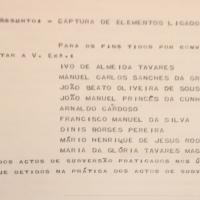 Detidos pela PSP e entregues à PIDE/DGS